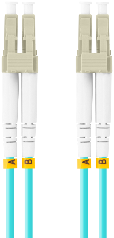 Lanberg FO-LULU-MD31-0020-TQ Cable de fibra óptica e InfiniBand 2 m LC Color aguamarina