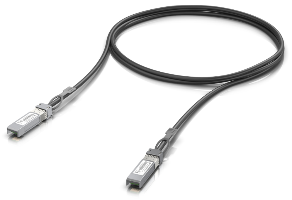 Ubiquiti UACC-DAC-SFP10-1M Cable de fibra óptica e InfiniBand SFP+ Negro