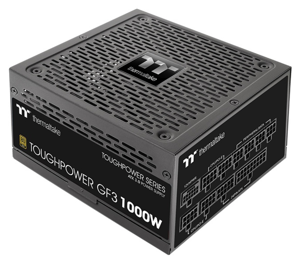 Thermaltake Toughpower GF3 unidad de fuente de alimentación 1000 W 24-pin ATX Negro