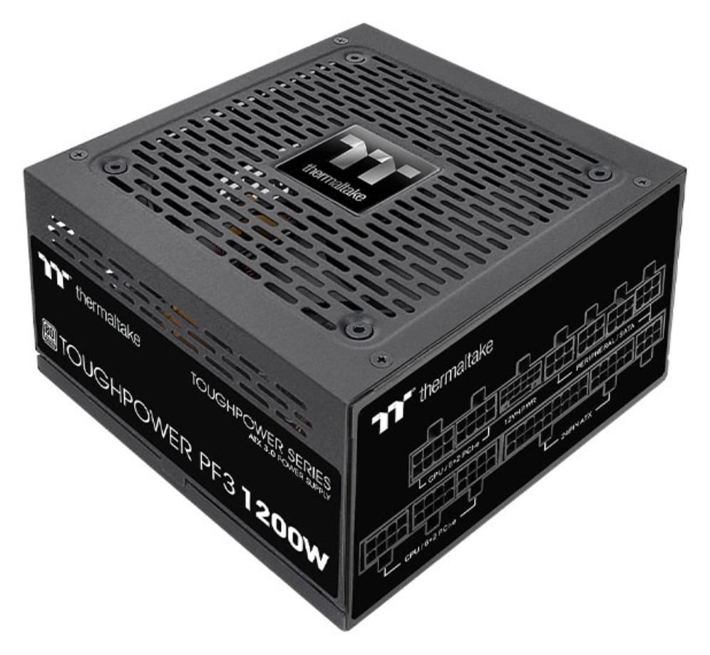 Thermaltake Toughpower PF3 unidad de fuente de alimentación 1200 W 24-pin ATX ATX Negro