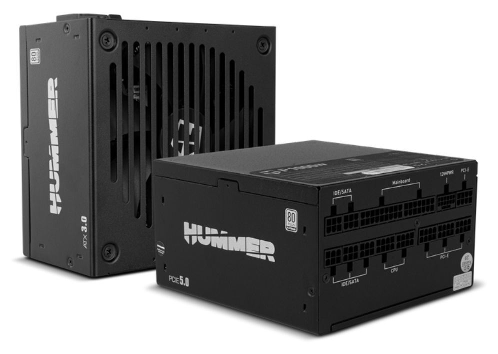 NOX Hummer P 1000W unidad de fuente de alimentación 24-pin ATX ATX Negro