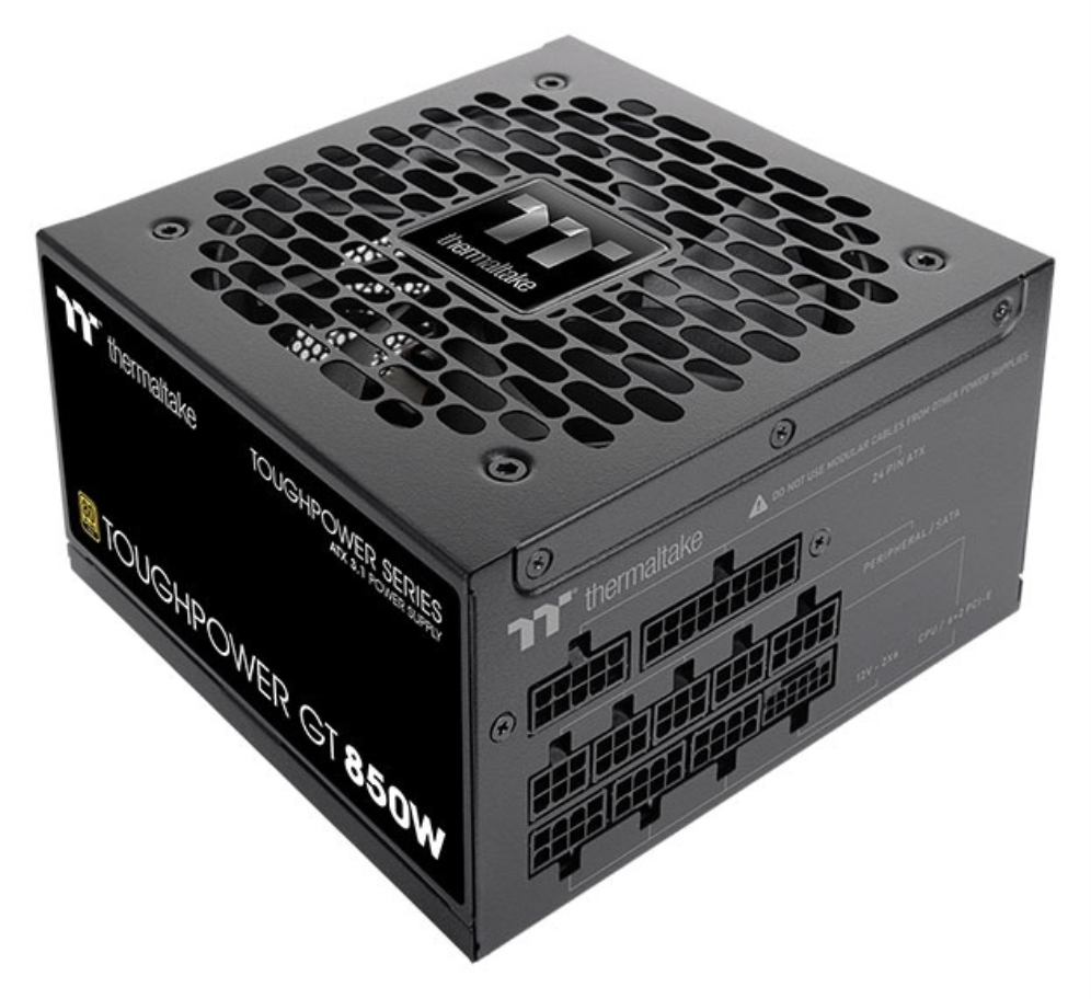 Thermaltake Toughpower Gt unidad de fuente de alimentación 850 W 24-pin ATX ATX Negro