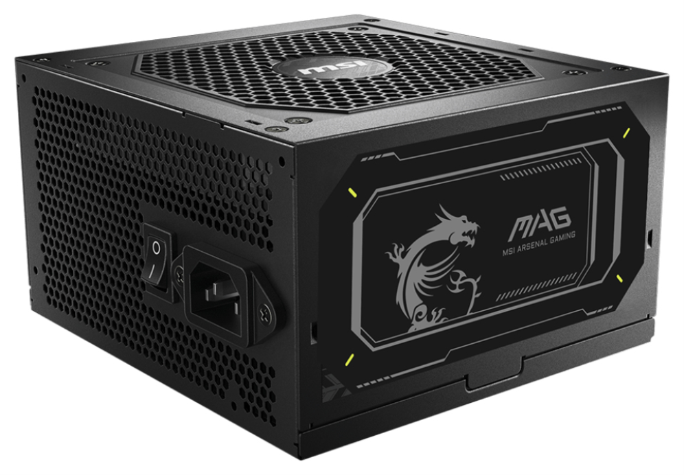 MSI MAG A750GL PCIE5 II unidad de fuente de alimentación 750 W 20+4 pin ATX ATX Negro