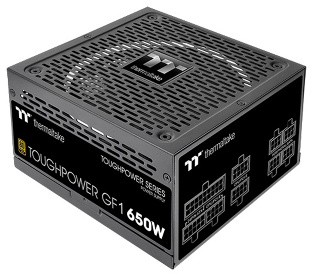 Thermaltake Toughpower ATX 650W Gold unidad de fuente de alimentación 20+4 pin ATX Negro