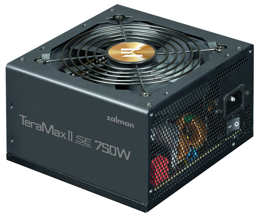 Zalman TeramaxII SE unidad de fuente de alimentación 750 W 18+10 pin ATX ATX Negro