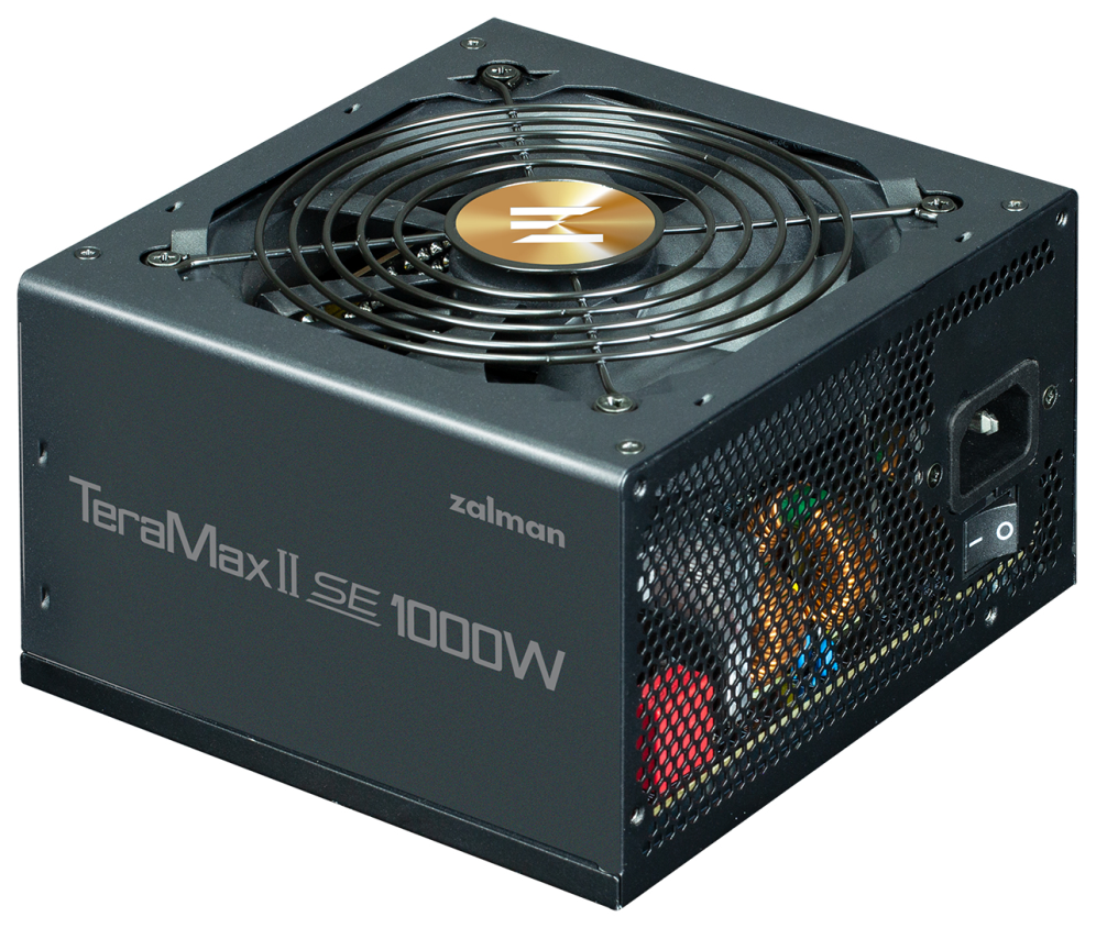 Zalman TeramaxII SE unidad de fuente de alimentación 1000 W 18+10 pin ATX ATX Negro