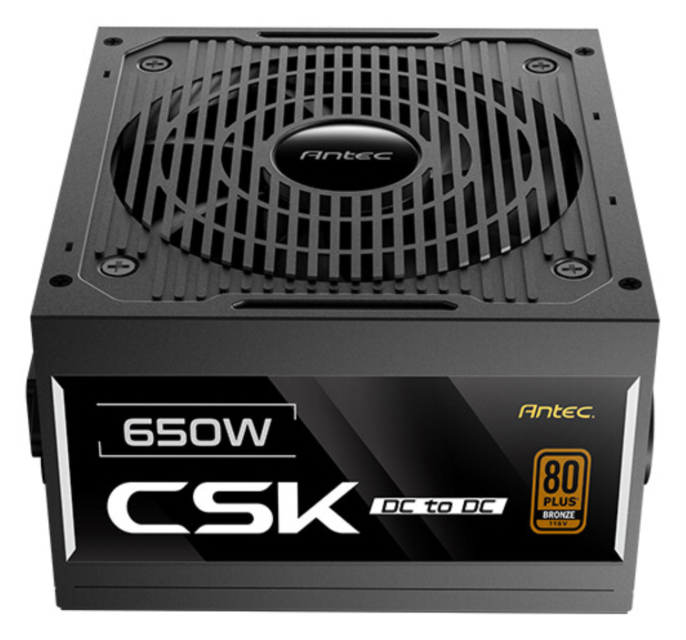 Antec CSK650DC EC unidad de fuente de alimentación 650 W 20+4 pin ATX ATX Negro