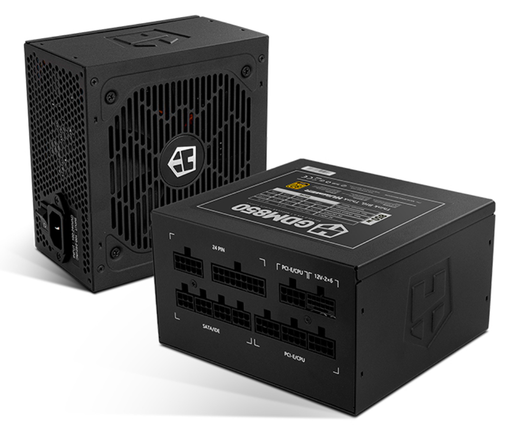 NOX Hummer GDM 850W GOLD unidad de fuente de alimentación 20+4 pin ATX ATX Negro