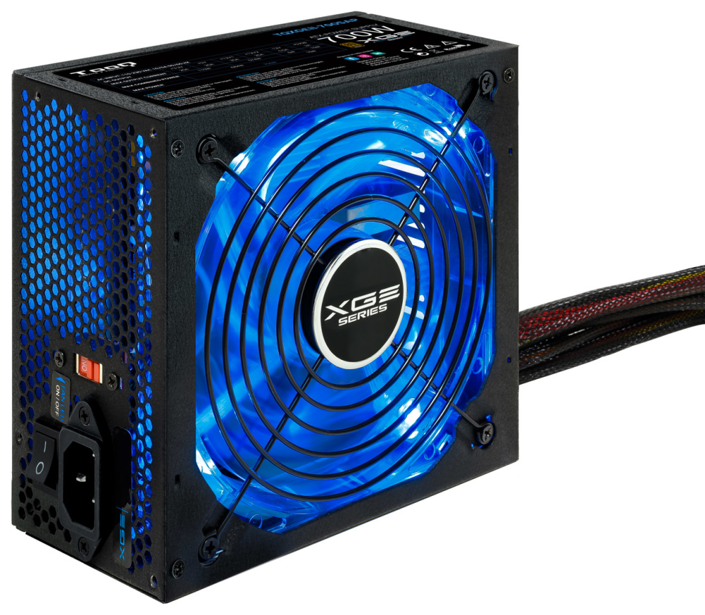 TooQ TQXGEII-700SAP unidad de fuente de alimentación 700 W 20+4 pin ATX ATX Negro