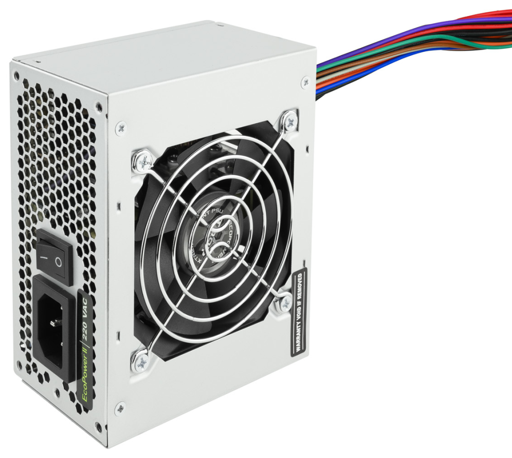 TooQ Fonte Ecopower II unidad de fuente de alimentación 500 W 20+4 pin ATX SFX Plata
