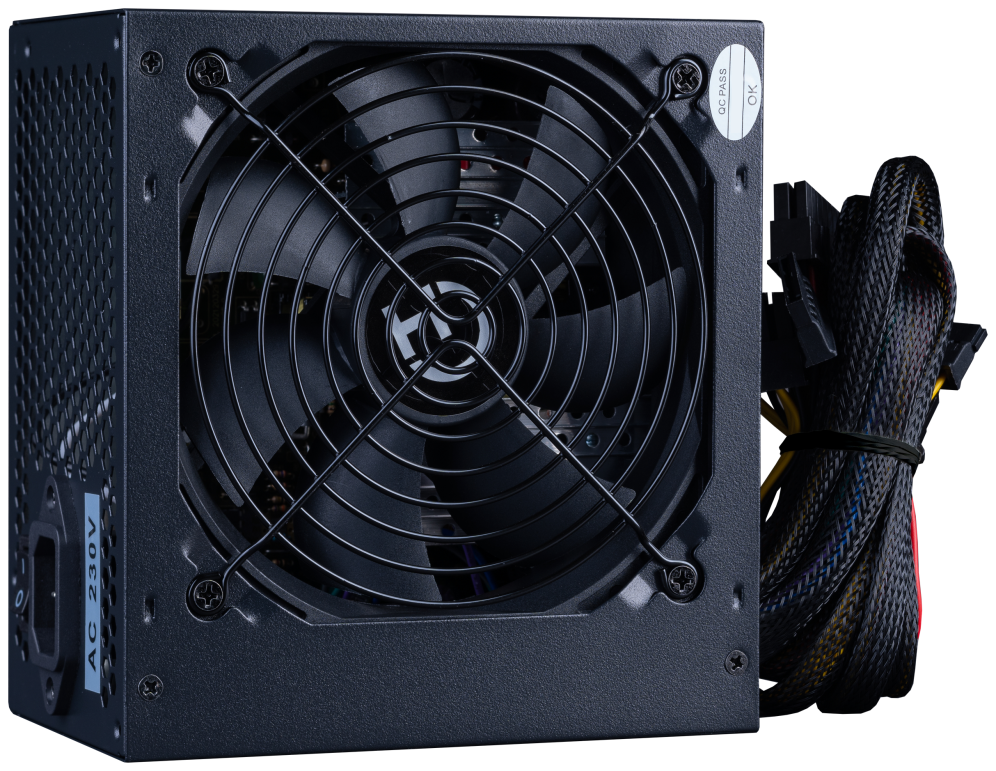 Hiditec PSX500 Bulk unidad de fuente de alimentación 500 W 20+4 pin ATX ATX Negro